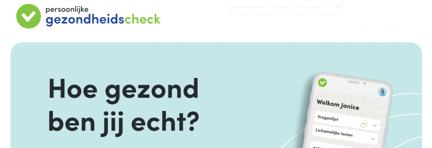 Kosteloze gezondheidscheck voor kleine mkb-bedrijven via QR-code