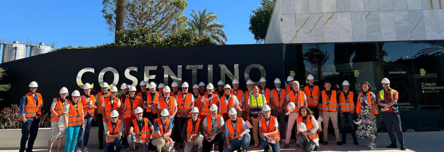 Zo was de CBM studiereis naar Cosentino in Spanje