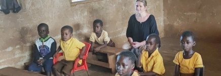 Duurzame leer- en werkplekken in Ghana